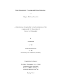 Cover page: Size-Dependent Policies and Firm Behavior