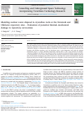 Cover page of Modeling nuclear waste disposal in crystalline rocks at the Forsmark and Olkiluoto repository sites – Evaluation of potential thermal–mechanical damage to repository excavations