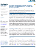 Cover page: Methods for Quantifying Source-Specific Air Pollution Exposure to Serve Epidemiology, Risk Assessment, and Environmental Justice.