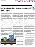 Cover page: An amoeba and a cyanobacterium walk into a bar...