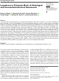 Cover page: Lymphoma in Psittacine Birds: A Histological and Immunohistochemical Assessment