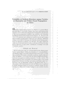 Cover page: Variability of Cachexia Reactions among Varieties of Rootstocks and Within Clonal Propagations of Citrus