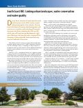 Cover page: South Coast REC: Linking urban landscapes, water conservation and water quality