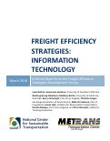 Cover page: Freight Efficiency Strategies: Information Technology