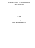 Cover page: Trophic Interactions of Bathyraja trachura and Sympatric Fishes