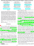 Cover page: Measuring and predicting variation in the interestingness of physical structures