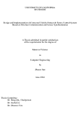 Cover page: Design and Implementation of Connected Vehicle Dataset &amp; Future Control System Based on Wireless Communication and Sensor Synchronization