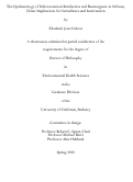 Cover page: The Epidemiology of Schistosomiasis Reinfection and Reemergence in Sichuan, China: Implications for Surveillance and Intervention