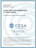 Cover page: Scabs: The Social Suppression of Labor