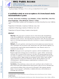 Cover page: A qualitative study on user acceptance of a home-based stroke telerehabilitation system.