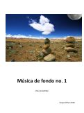 Cover page: Música de Fondo no. 1