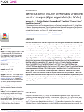 Cover page: Identification of QTL for perenniality and floral scent in cowpea (Vigna unguiculata [L.] Walp.)