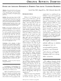 Cover page: Ethnic and language disparities in diabetes care among California residents.