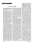 Cover page: Concepts of Biology: Toward a New Philosophy of Biology. Observations of an Evolutions. Ernst Mayr. Belknap (Harvard University Press), Cambridge, MA, 1988. xii, 564 pp. $35.