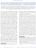 Cover page: Decline in SARS-CoV-2 Antibodies After Mild Infection Among Frontline Health Care Personnel in a Multistate Hospital Network - 12 States, April-August 2020.