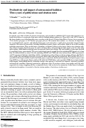 Cover page: Productivity and impact of astronomical facilities: Three years of publications and citation rates