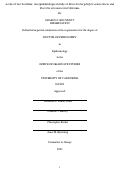 Cover page: A tale of two borreliae: An epidemiological study of Borrelia burgdorferi sensu stricto and Borrelia miyamotoi in California