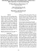 Cover page: Arbitrating Between Theory-Theory and Simulation Theory: Evidence from a Think-Aloud Study of Counterfactual Reasoning