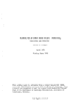 Cover page: PLANNING FOR AN AFFECT BASED SOCIETY: PREDICTION, INDICATORS, AND STRUCTURE