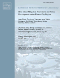 Cover page: Heat Island Mitigation Assessment and Policy Development for the Kansas City Region