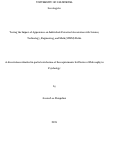 Cover page: Testing the Impact of Appearance on Individuals Perceived Association with Science, Technology, Engineering, and Math (STEM) Fields