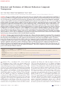 Cover page: Structure and Evolution of Chlorate Reduction Composite Transposons