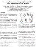 Cover page: Arbitrary Precision and Complexity Tradeoffs for Gate-Level Information Flow Tracking