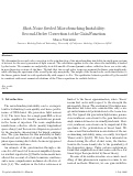 Cover page: Shot-Noise Seeded Microbunching Instability:  Second-Order Correction to the Gain Function