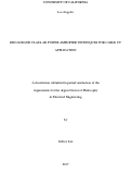 Cover page: BROADBAND CLASS-AB POWER AMPLIFIER TECHNIQUES FOR CABLE TV APPLICATION