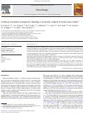 Cover page: Cerebral serotonin transporter binding is inversely related to body mass index