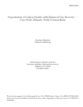 Cover page: Sequestration of Carbon Dioxide with Enhanced Gas Recovery-Case Study Altmark, North German 
Basin