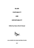 Cover page: Islam: Portability and Exportability