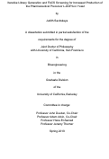 Cover page: Iterative library generation and FACS screening for increased production of the pharmaceutical precursor L-DOPA in yeast