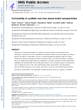 Cover page: Soil mobility of synthetic and virus-based model nanopesticides