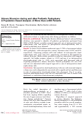 Cover page: Urinary diversion during and after pediatric pyeloplasty: a population based analysis of more than 2,000 patients.