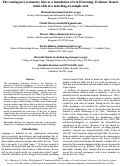 Cover page: The contingency symmetry bias as a foundation of word learning: Evidence from 8-mont-olds in a matching-to-sample task