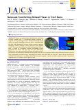 Cover page: Nanoscale Transforming Mineral Phases in Fresh Nacre