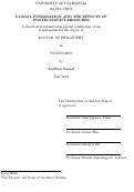 Cover page: Global Integration and the Effects of Protectionist Measures