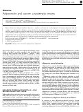 Cover page: Adiponectin and cancer: a systematic review