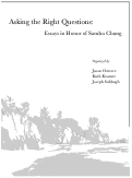 Cover page of Asking the Right Questions: Essays in Honor of Sandra Chung