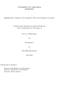 Cover page: Rigidification of Algebras Over Algebraic Theories in Diagram Categories