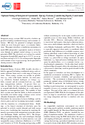 Cover page: Optimal Sizing of Integrated Community Energy Systems Considering Equity Constraints