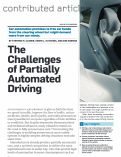 Cover page: The challenges of partially automated driving