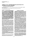 Cover page: Inhibition of Ca2+/calmodulin-dependent protein kinase II by arachidonic acid and its metabolites.