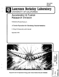 Cover page: Concise Expression of a Classical Radiation Spectrum