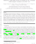 Cover page: Verification of a fully implicit particle-in-cell method for the v ∥-formalism of electromagnetic gyrokinetics in the XGC code