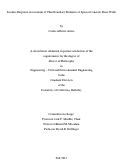 Cover page: Seismic Response Assessment of Thin Boundary Elements of Special Concrete Shear Walls