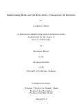 Cover page: Randomizing Reals and the First-Order Consequences of Randoms