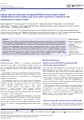 Cover page: Patient-derived orthotopic xenograft (PDOX) mouse model of adult rhabdomyosarcoma invades and recurs after resection in contrast to the subcutaneous ectopic model