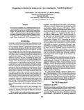 Cover page: Weighting in Similarity Judgements: Investigating the "MAX Hypothesis"